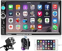 Podofo 7023B Double Din Car Stereo — image 1