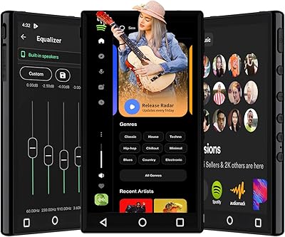 YFFIZQ MTK4.3-144GB Android MP3 Player
