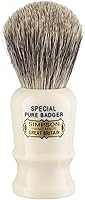 Simpson Special Pure Badger Hair Shaving Brush with Imitation Ivory Handle — image 3