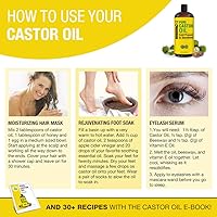 Seven Minerals Pure Cold Pressed Castor Oil 32oz — image 7