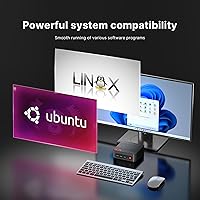 BOSGAME Mini PC P4 Plus, AMD Ryzen 7 5825U, 32GB RAM, 1TB SSD — image 4