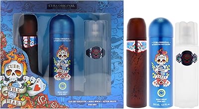 Cuba Wild Heart 3 Pieces Gift Set for Men