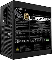 GIGABYTE GP-UD850GM 850W 80 Plus Gold Certified Fully Modular Power Supply — image 4