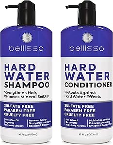 BELLISSO Hard Water Shampoo and Conditioner Set Review