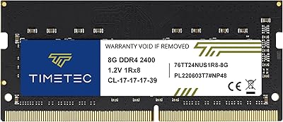 Timetec 8GB DDR4 2400MHz SODIMM RAM