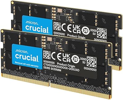 Crucial 32GB DDR5-5600MHz SODIMM Kit (CT2K16G56C46S5)