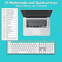 Acebaff CK140U Wired Keyboard for Mac — image 4