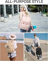 BOSTANTEN Puffer Backpack for Women, 15.6 Inch Laptop Backpack — image 6