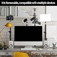 DImotliyor LED Desk Bi-Color Video Light with C-Clamp Stand — image 6