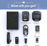 BOBLOV D7 2K Body Camera 128GB — image 8