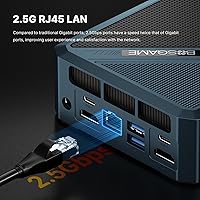 BOSGAME P5 Mini PC with AMD Ryzen 7 6800H, 32GB RAM, 512GB SSD — image 7