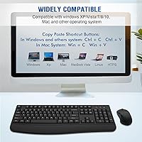 QUASIO Wireless Keyboard and Mouse Combo — image 7