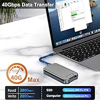 StarLinker 40Gbps M.2 NVMe SSD Enclosure 8TB — image 2