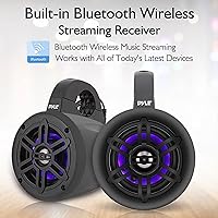 Pyle PLMRLEWB47BB Waterproof Marine Wakeboard Tower Speakers — image 4