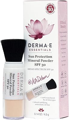 Derma-E Sun Protection Mineral Powder SPF 30 Translucent 0.14oz