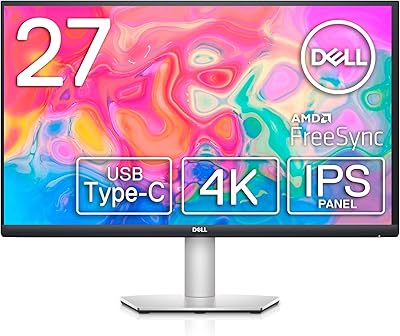 Dell S2722QC 27-inch 4K USB-C Monitor