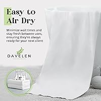 DAVELEN Disposable Large Luxury Towels, 50-Count, 32x16 inches — image 5