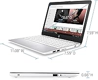 HP Stream 11.6-inch Laptop, Intel Celeron N4000, 4GB RAM, 32GB eMMC — image 3