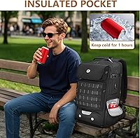 MATEIN Expandable Travel Backpack 52L with Shoe Compartment — image 7