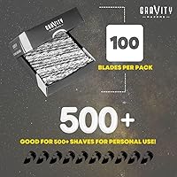 Gravity Razors Premium Single Edge Razor Blades - 100 Count — image 2