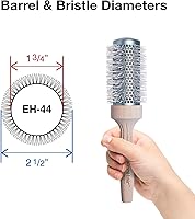 Olivia Garden EcoHair Thermal Round Bamboo Hair Brush 1″ — image 2