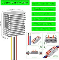 EAGWELL 12V to 48V Boost Converter 288W 6A — image 2