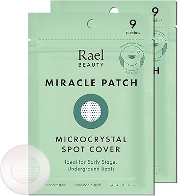 Rael Pimple Patches, Miracle Microcrystal Spot Cover - 18 Count