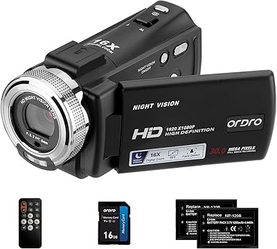 ORDRO HDV-V12 1080P Video Camera
