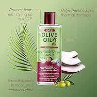 ORS Olive Oil Heat Protection Hair Serum with Coconut Oil 6oz — image 3