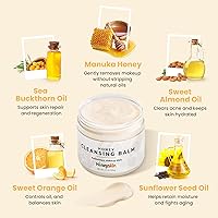 Honeyskin Honey Cleansing Balm Makeup Remover 4oz — image 3