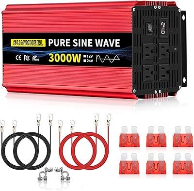 SUNWHEEL 3000W 24V Pure Sine Wave Inverter