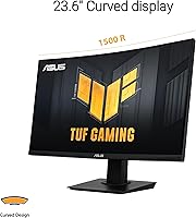 ASUS TUF Gaming VG24VQER 23.6-inch Curved Monitor — image 2