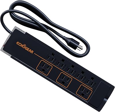 ECHOGEAR ShockBlocker 8 Outlet Surge Protector