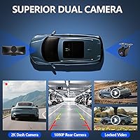 Apenet CP08 Wireless CarPlay Screen with 2K Dash Cam — image 6