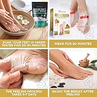 Lavinso Honey Foot Exfoliator Peeling Mask 4 Pack — image 2