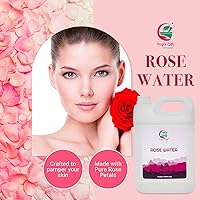 Yogi's Gift 100% Pure Rose Water 1 Gallon — image 4