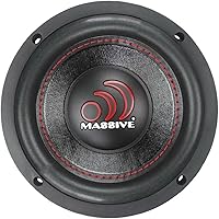 Massive Audio GTX64 6″ Subwoofer 500 Watt Dual 4 Ohm — image 2