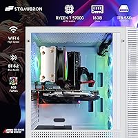 STGAubron RGB Desktop PC, AMD Ryzen 7 5700G, 16GB RAM, 1TB SSD — image 3