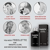 Freelette Pre Electric Shave After Shave Lotion Cream - Mint/Bergamot, 3.76oz — image 2
