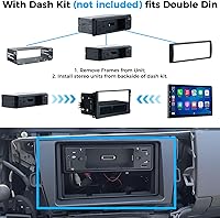 PLZ MP-108 10.1″ Wireless Single Din Car Radio Stereo — image 7