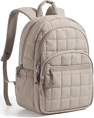 BAGSMART College Laptop Backpack 15.6 Inch