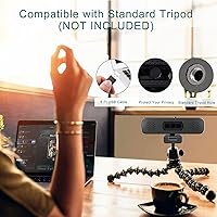 Pulais 2K HD Webcam with 2 Speakers & Built-in Microphone — image 7