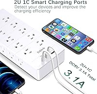 Nikleb 23-in-1 Power Strip Surge Protector — image 7