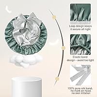 ZIMASILK 100% Mulberry Silk Bonnet for Sleeping Women — image 5