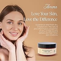 Amora Cosmetics Australian Emu Oil Cream 8.45oz — image 5