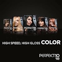 Clairol Nice'n Easy Perfect 10 Permanent Hair Dye, 4 Dark Brown, Pack of 2 — image 8