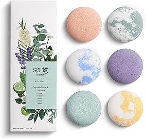Sprig by Kohler Bath Bomb Gift Set, 6 Pack