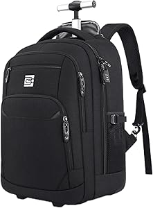 UKEIN Rolling Backpack 20-inch