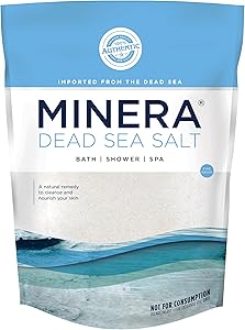 Minera Fine Grain Dead Sea Salt for Bath & Soaking – 15 lbs (3 x 5 lb Bags) Review