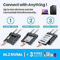 GRAUGEAR G-M2ST235-CL SATA SSD/HDD to M.2 NVMe Docking Station — image 6